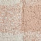 Hello Honey® 18" Blush & Cream Plaid Cotton Tufted Pouf